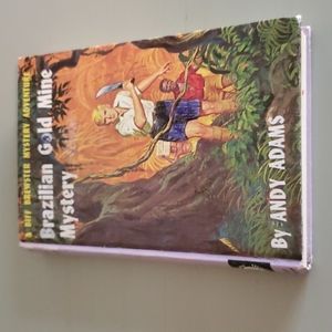Vintage 1960 Biff Brewster Mystery Adventure - Brazilian Gold Mine by Andy Adams